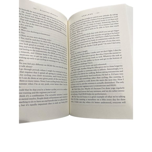 Suzanne Summers Book (Ageless) 1st edition Hardcover signed - Picture 6 of 8